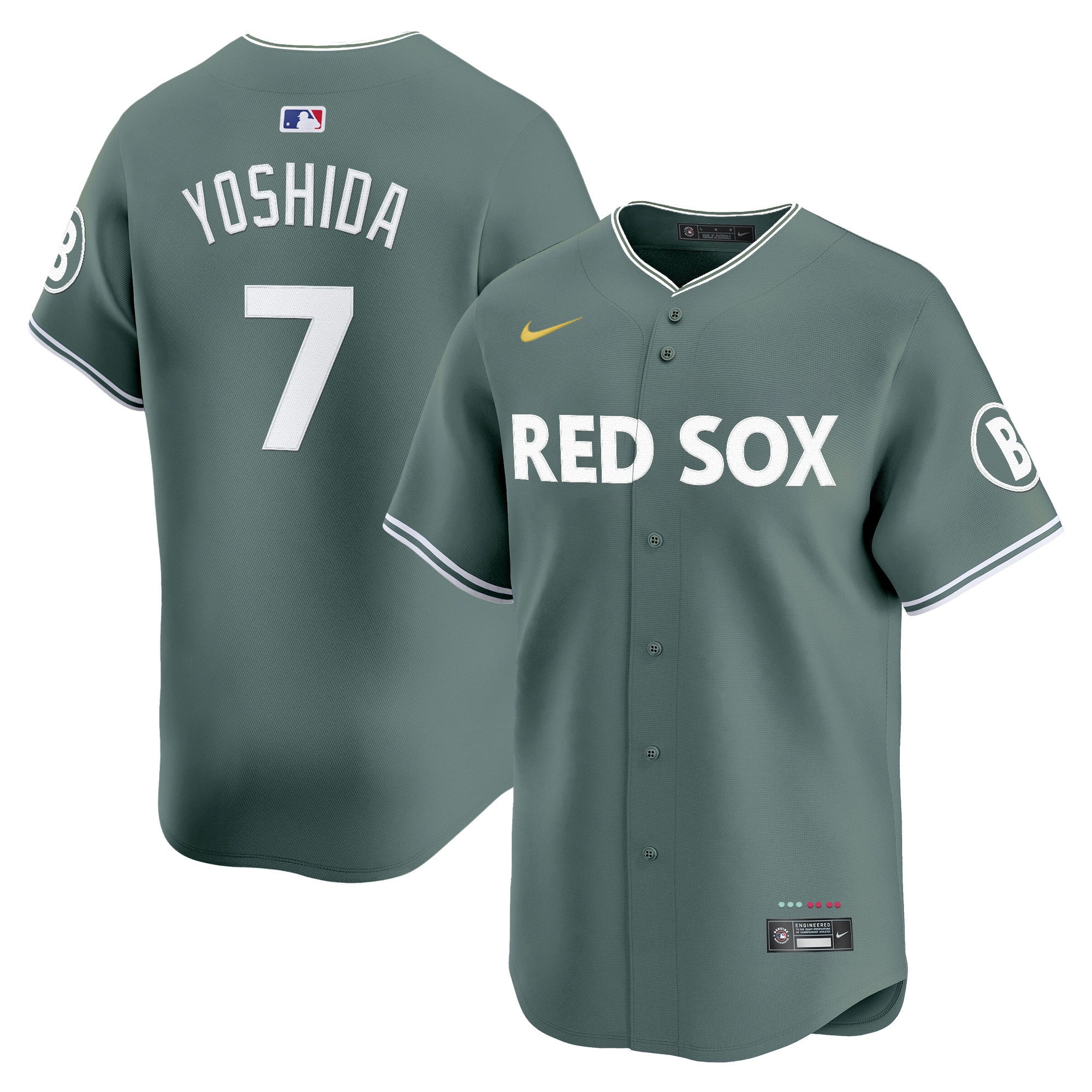 Boston Red Sox 2025 City Connect Vapor Premier Limited Jersey - All Stitched