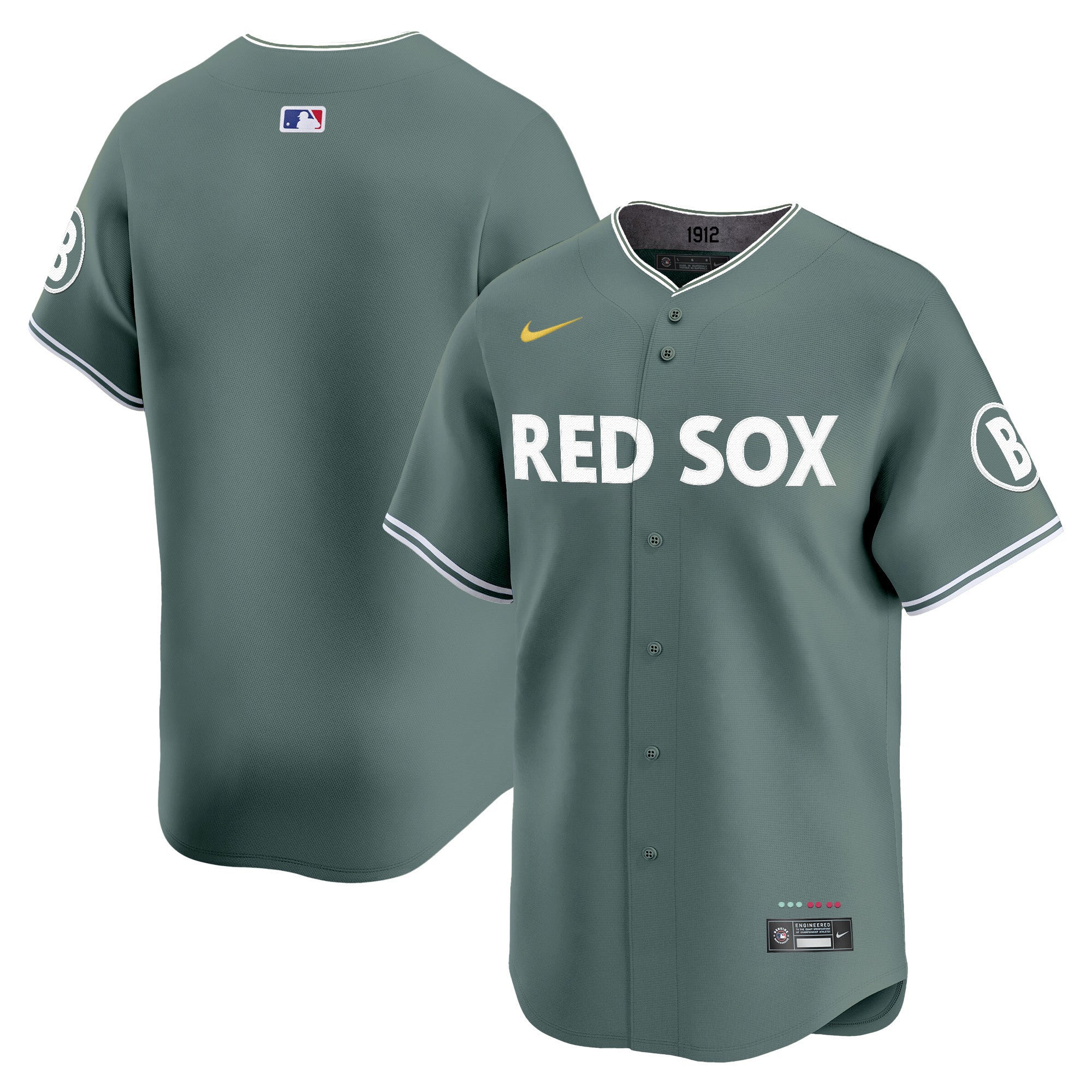 Boston Red Sox 2025 City Connect Vapor Premier Limited Jersey V2 - All Stitched