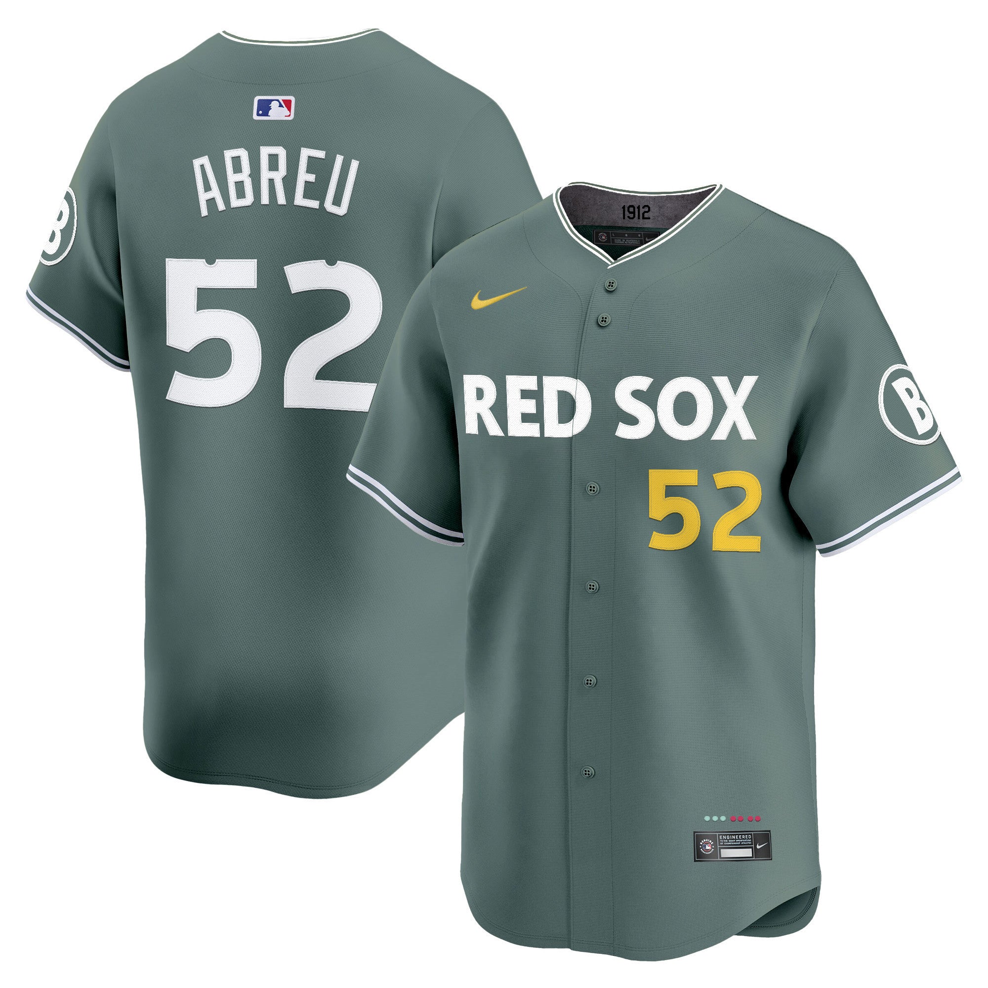 Boston Red Sox 2025 City Connect Vapor Premier Limited Jersey V2 - All Stitched